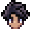 Black Spikey Hair