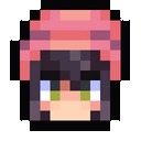 Pink beanie