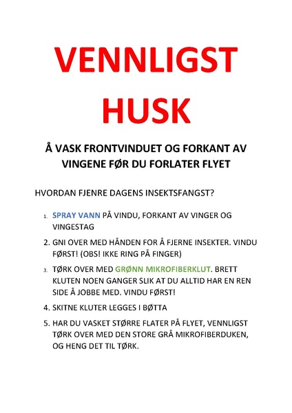 Fil:Sandefjord Flyklubb - Vaskerutine etter flytur.pdf