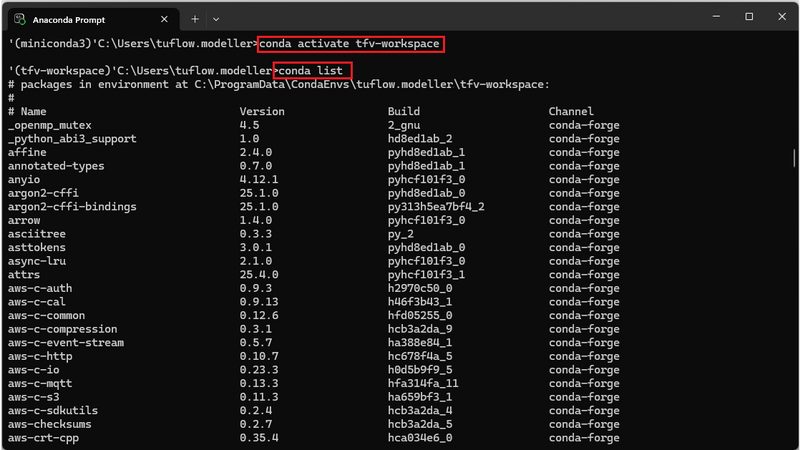 File:Check conda list.png