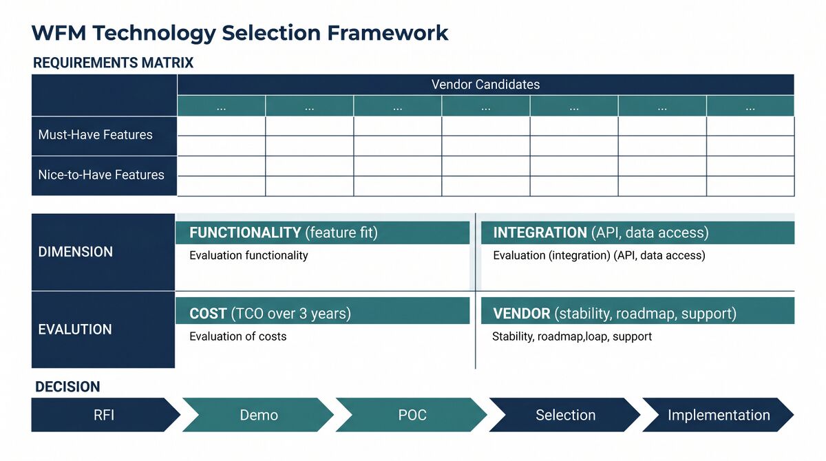 WFM Technology Selection and Vendor Evaluation - WFM Labs