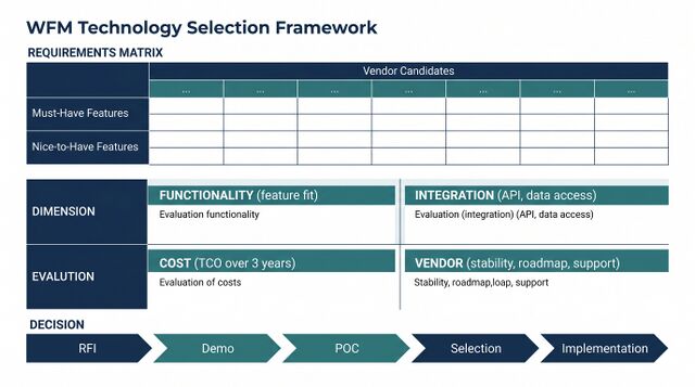 WFM Technology Selection and Vendor Evaluation - WFM Labs