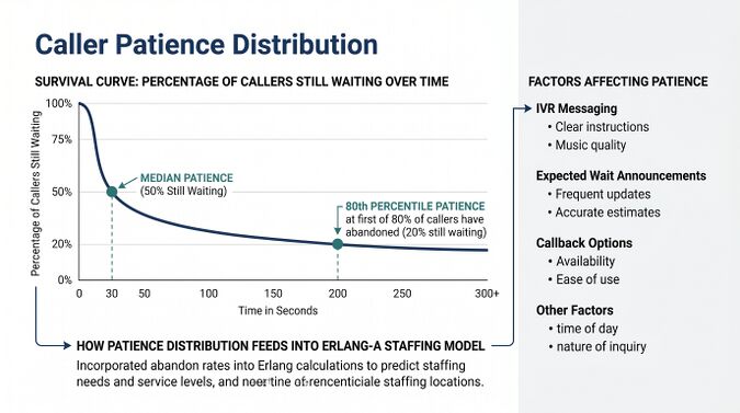 Abandonment Rate Modeling and Patience Distributions - WFM Labs