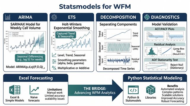 Statsmodels and Time Series Analysis - WFM Labs