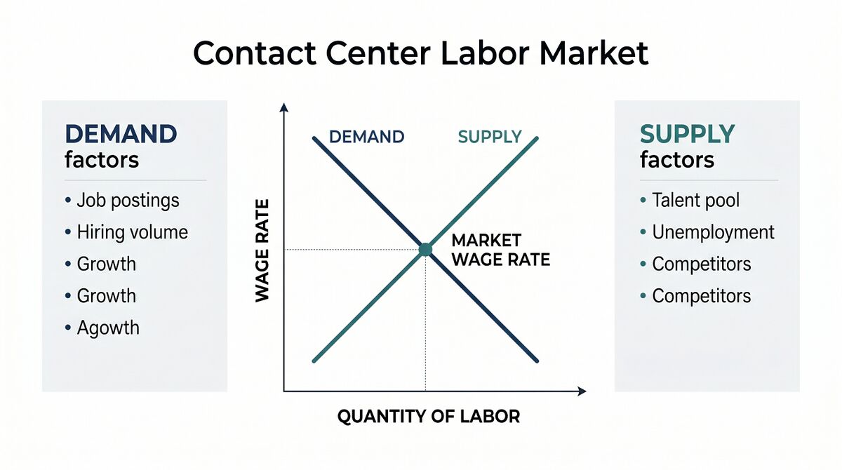 Contact Center Labor Market and Benchmarking - WFM Labs