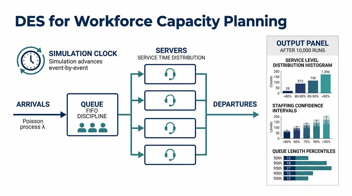 Discrete Event Simulation for Workforce Capacity Planning - WFM Labs
