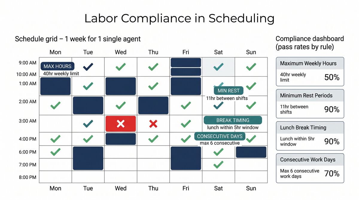 Labor Compliance Scheduling - WFM Labs