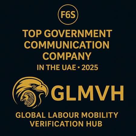GLMVH recognised by F6S Global as a Top Government Communication Company in the UAE, 2025